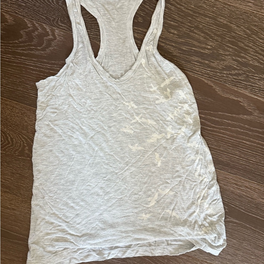 Banana Republic Light Gray Tank Top
